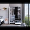 Tuhome Vaupes Armoire, Double Door Cabinet, One Drawer, Five Interior Shelves, Rod, Black/White CLW5953 - alternate 1
